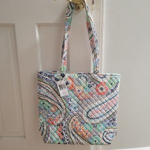 Vera Bradley Tote in Citrus Paisley